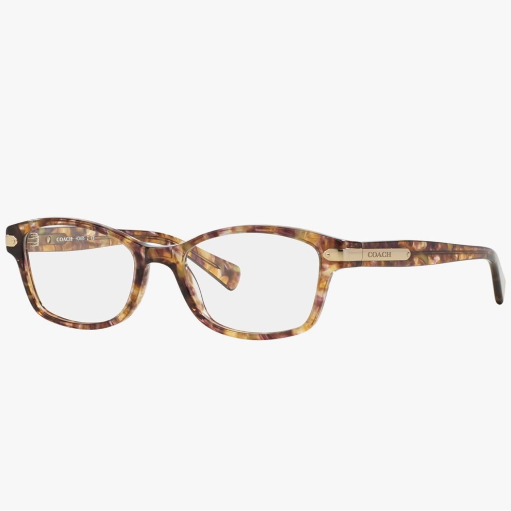 Coach Women's Hc6065 Rectangular Prescription Eyewear Frames Eyeglasses